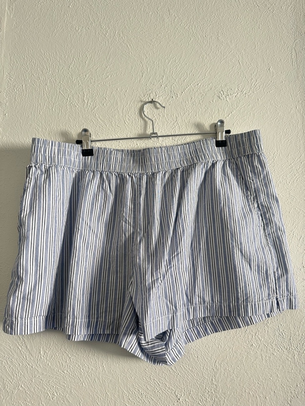 Universal Thread Blue and White Striped Shorts